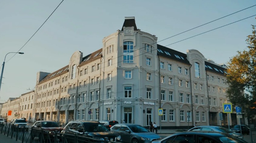 фасад дома, здание по адресу г Казань, ул Московская, зд 19/8 